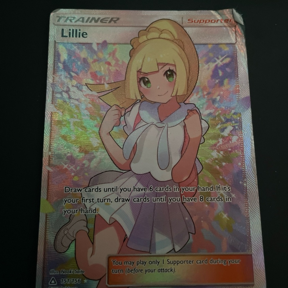 Lillie Trainer Supporter Card